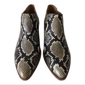 Madewell - Natural Snake Sonia Chelsea Leather